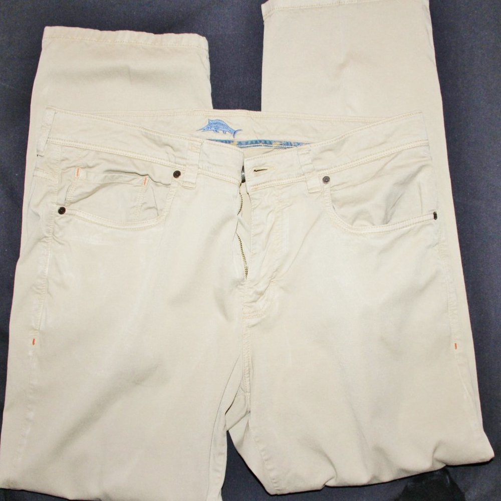 Nice Tommy Bahama Relax Cotton Blend 5 Pocket Jeans/Pants 35 X 30